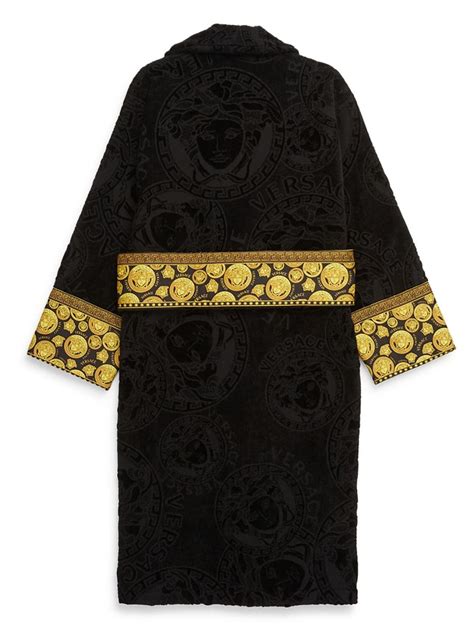 versace bath robe used|farfetch Versace robes.